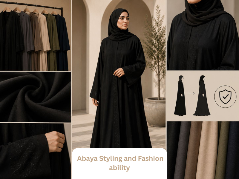 Abaya Styling and Fashion ability