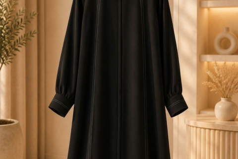 Classic Black Abaya