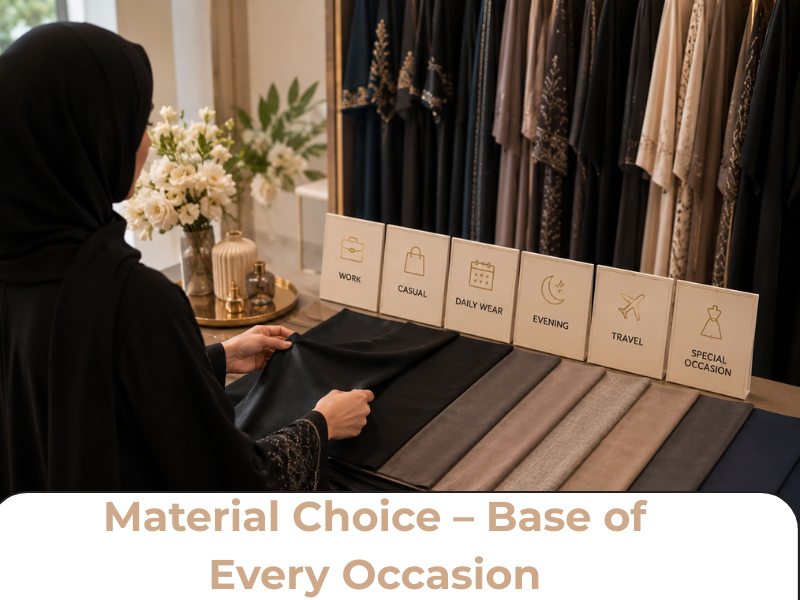 Material Choice – Base of Every Occasion