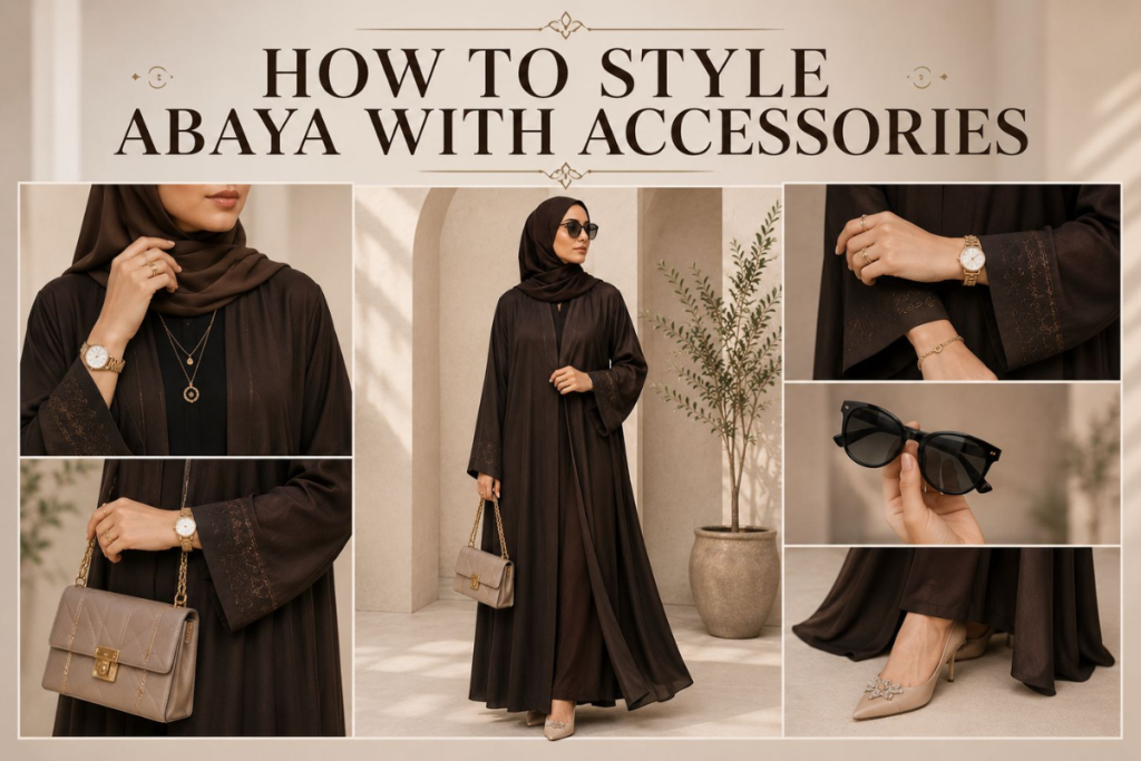 Style Abaya with Accessories